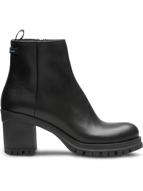 wide width lug sole booties