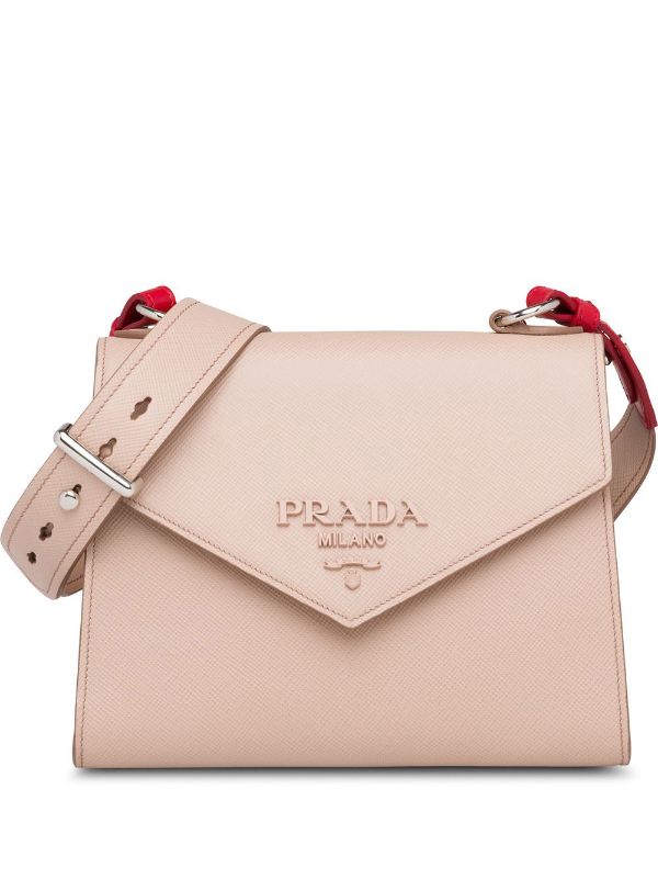 prada monochrome shoulder bag