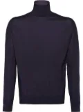 Prada roll-neck wool jumper - Blue