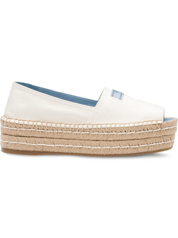 prada open toe espadrilles