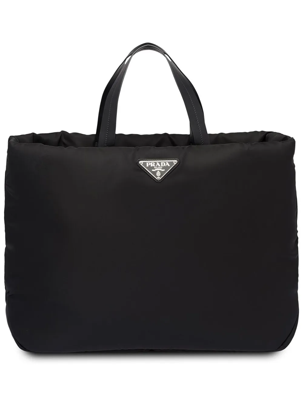 prada medium padded nylon tote