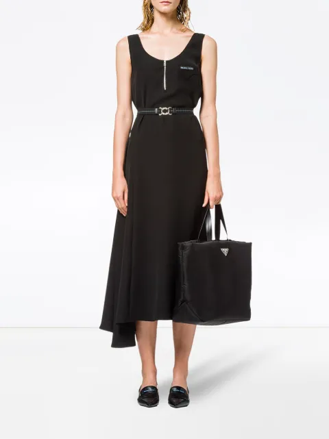 prada padded nylon tote