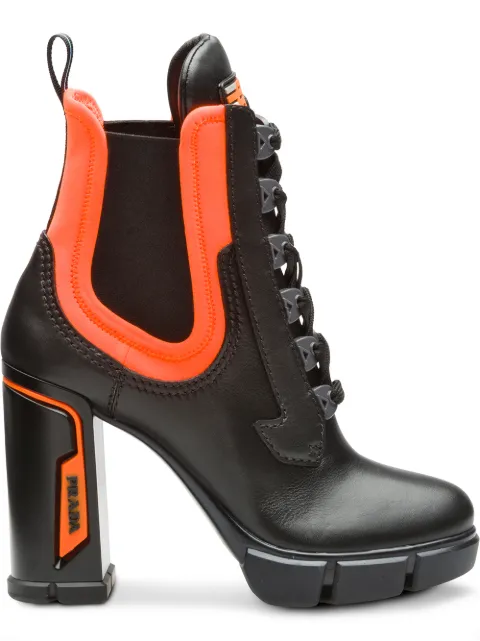 prada men's lace up boots