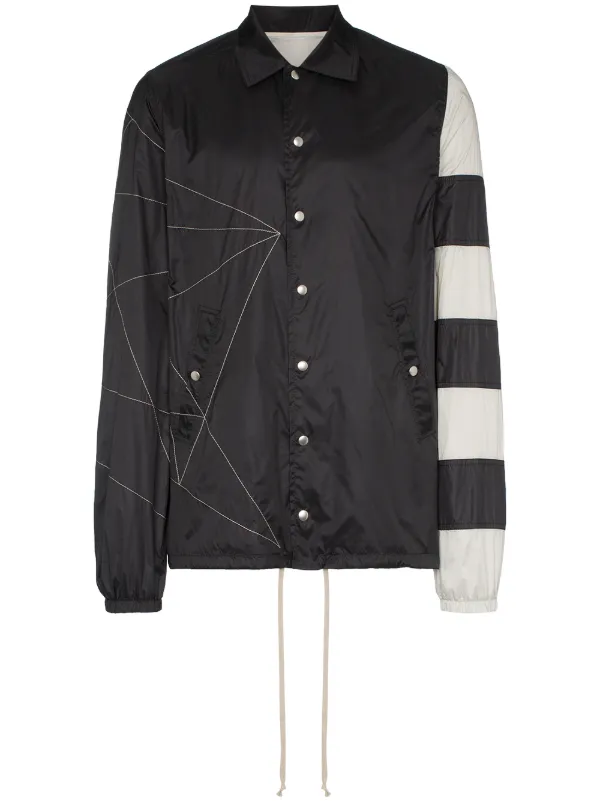 button up windbreaker jacket