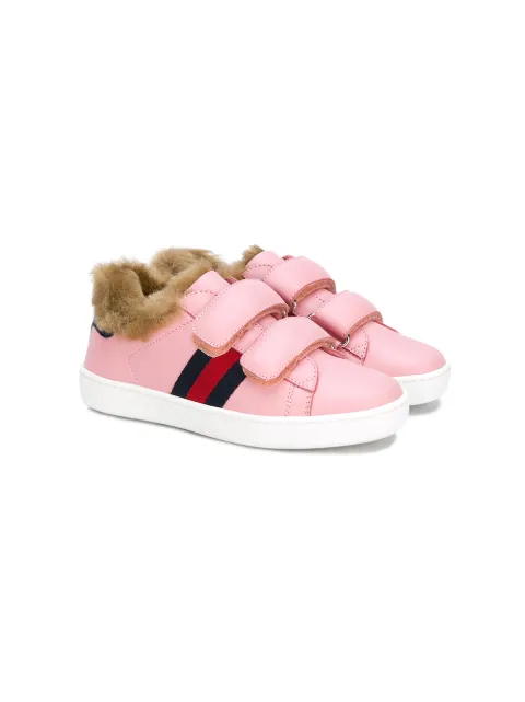 gucci sneaker fur