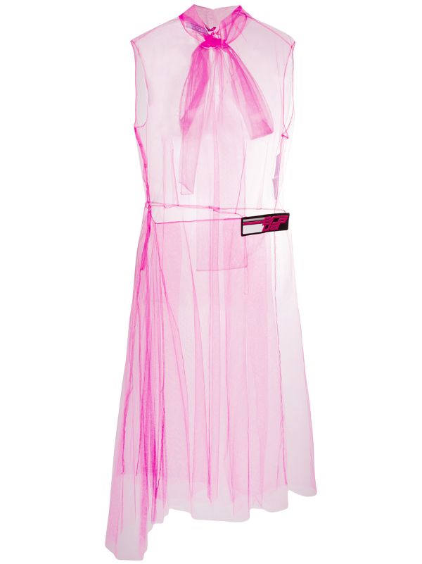 prada pink dress