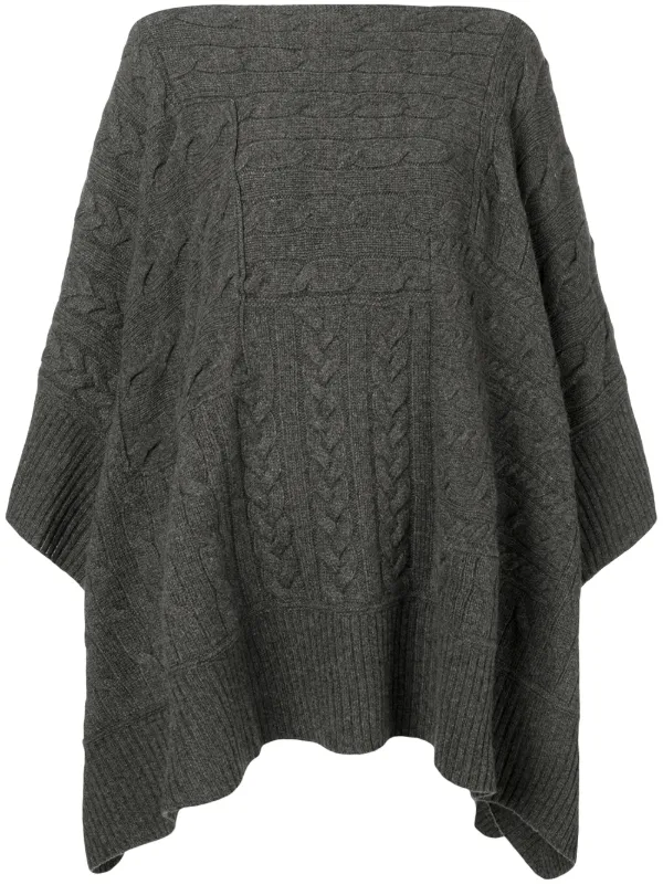 Pull Oversize Torsadé Farfetch À Tricot Ralph Polo Lauren JclKF1