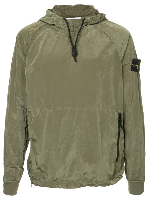 stone island nylon metal sweatshirt