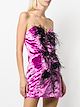 The Attico Kleid mit Herzausschnitt