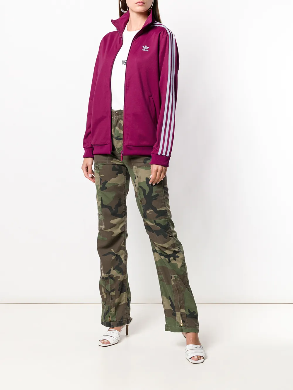 adidas Originals trainingsjack Rood