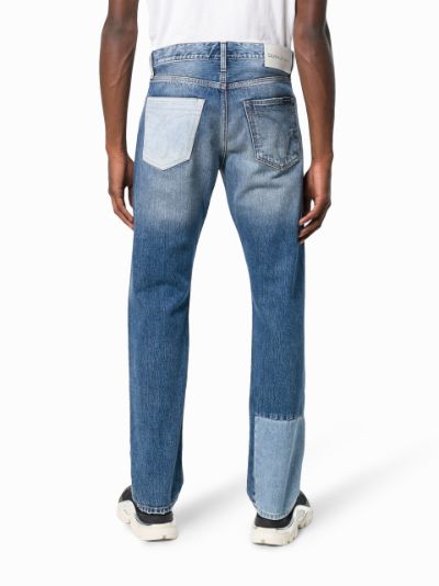 calvin klein patch jeans