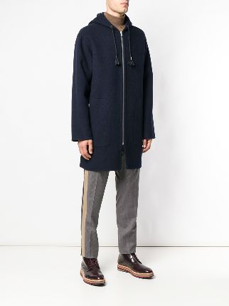 zip-up duffle coat展示图