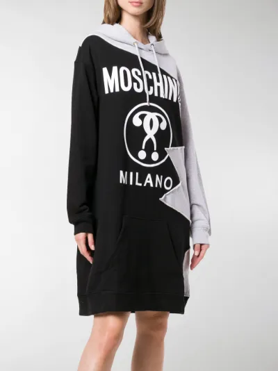 moschino hoodie dress