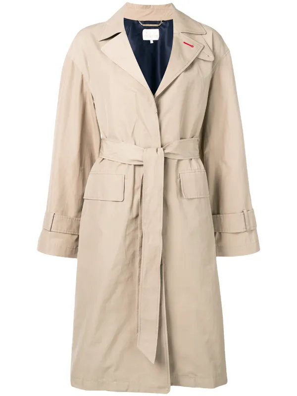 tommy hilfiger essential trenchcoat