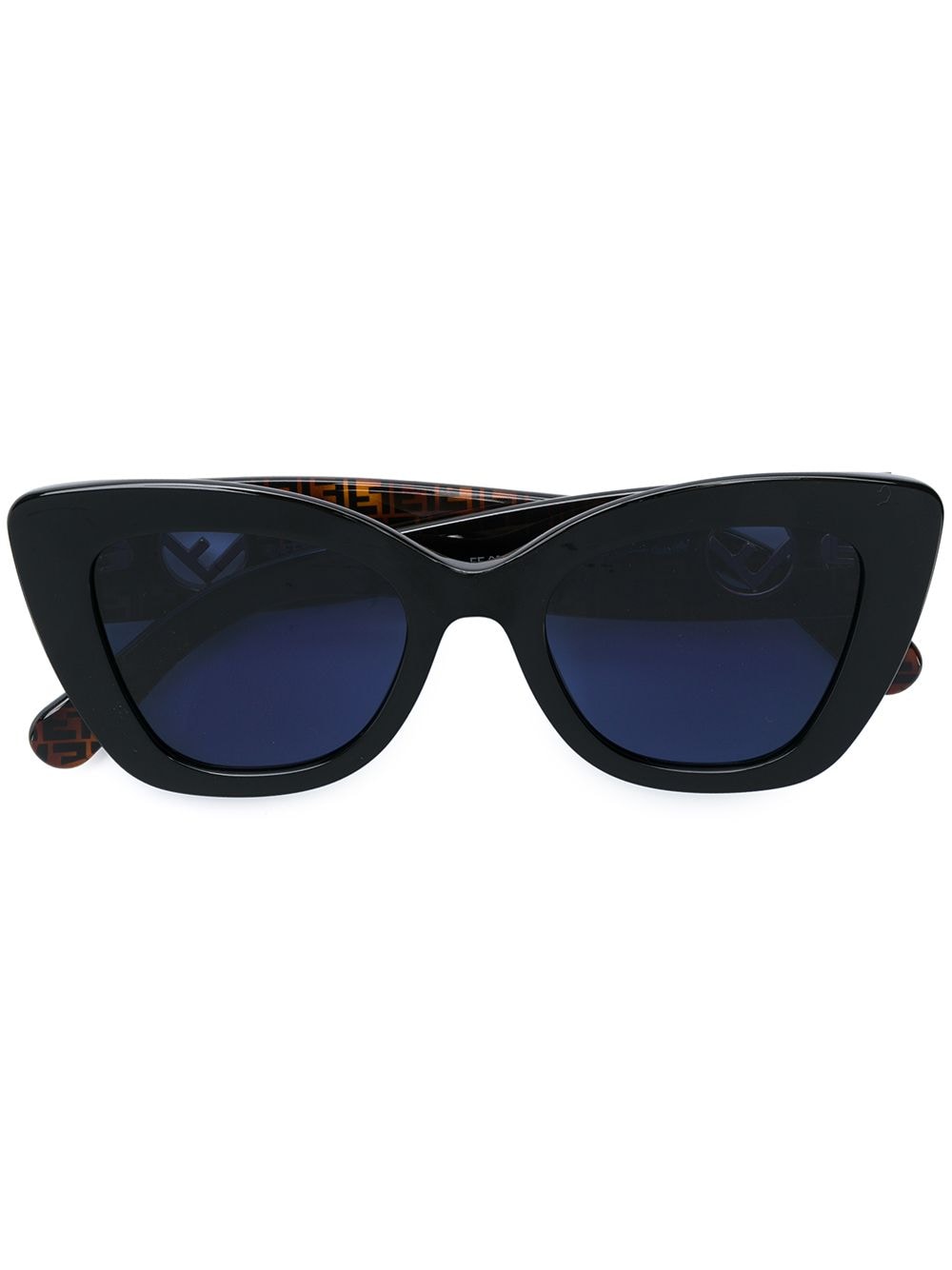 фото Fendi eyewear солнцезащитные очки с логотипами