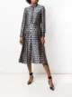 الصورة 2 من La Doublej texture pleated shirt dress