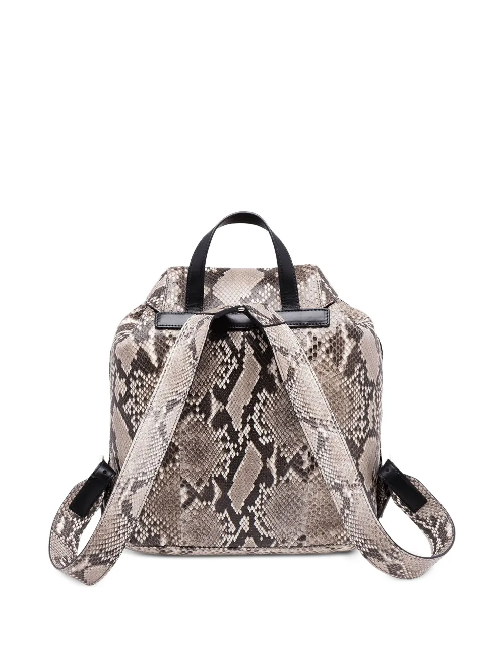 Prada top flap backpack Grijs