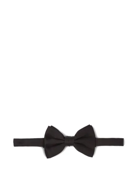 Prada satin bow tie