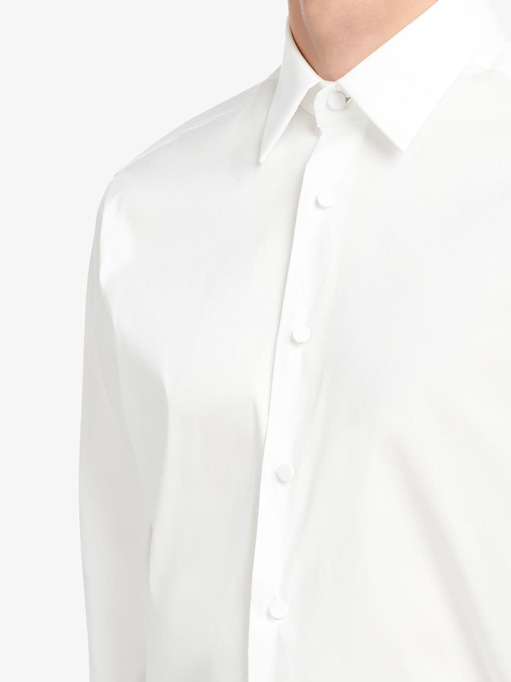 Prada long-sleeve Tuxedo Shirt - Farfetch