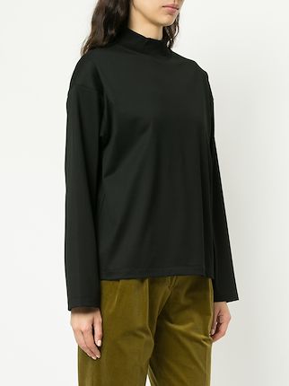 funnel neck T-shirt展示图