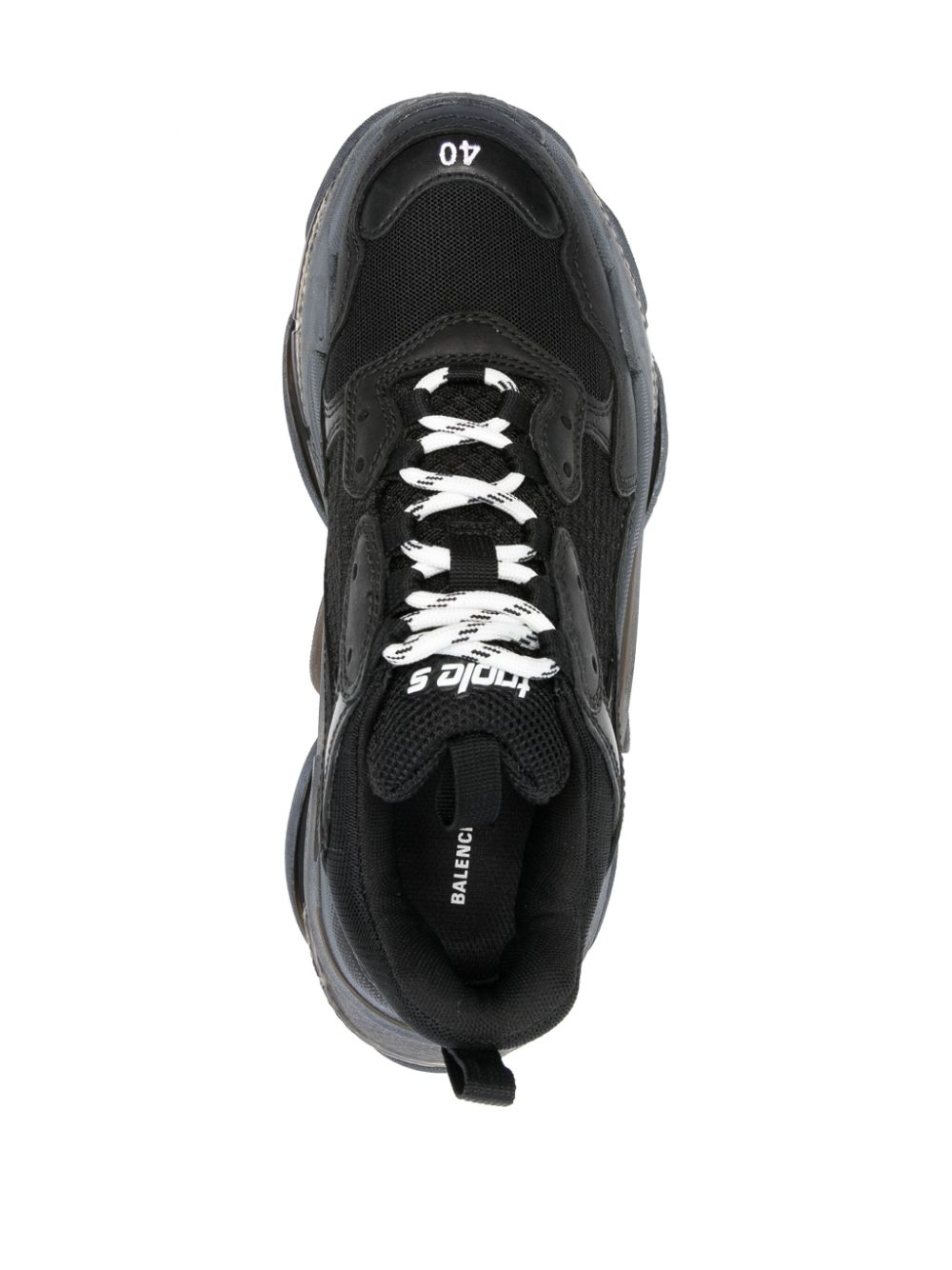 Balenciaga Triple S Sneakers Black FARFETCH