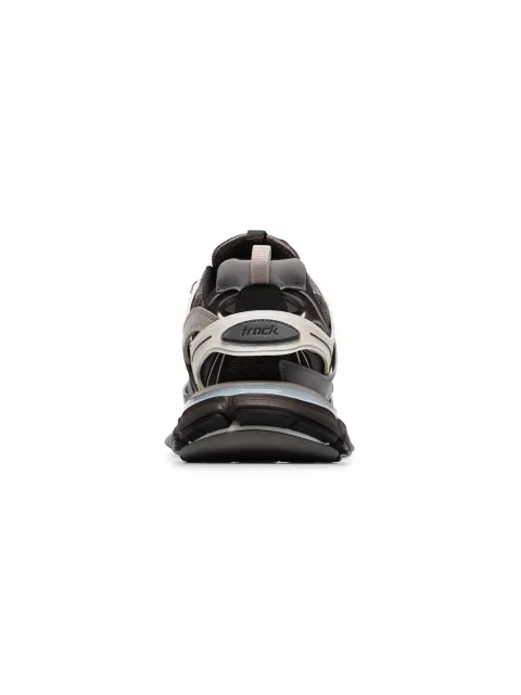 Balenciaga Track Leather, Mesh And Rubber Sneakers In 106 - Grey