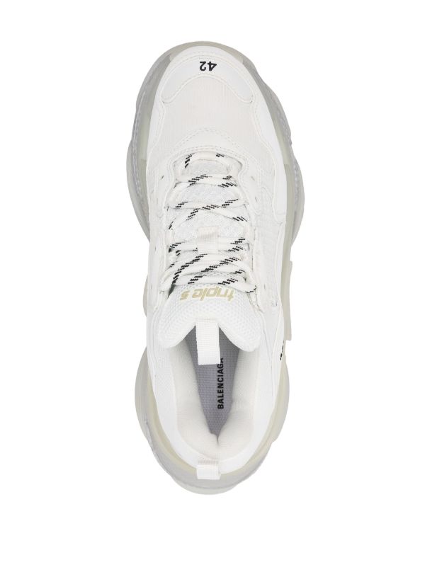 Balenciaga sneakers white triple s deals