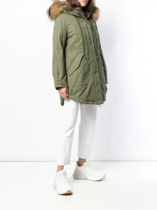 hooded parka coat展示图