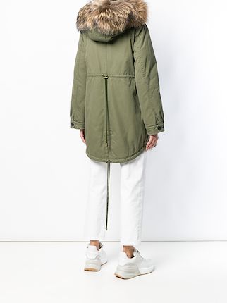 hooded parka coat展示图