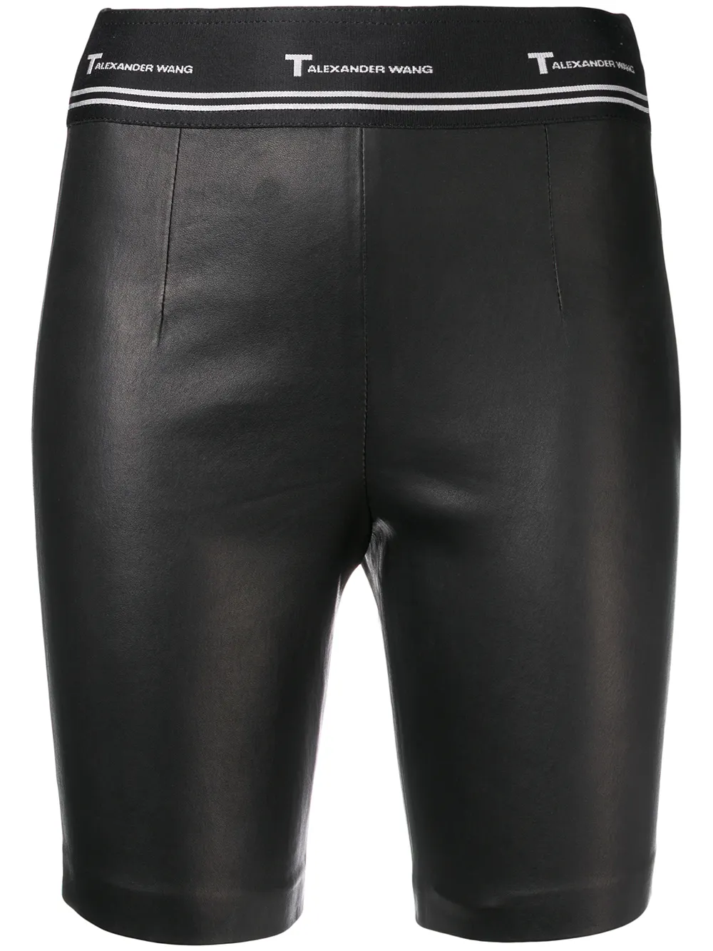Alexander wang leather biker shorts Clearance