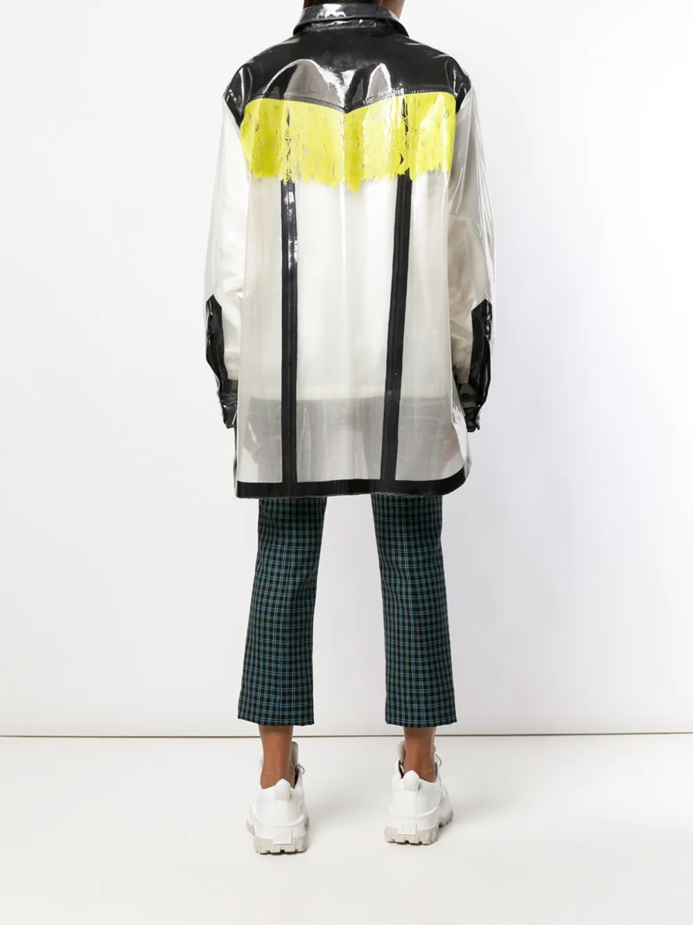 Maison Margiela transparant cowboy shirt Grijs