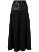 Image 1 of UNRAVEL PROJECT lace up skirt