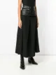 UNRAVEL PROJECT lace up skirt