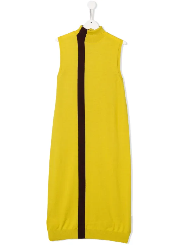 straight cut one piece dress