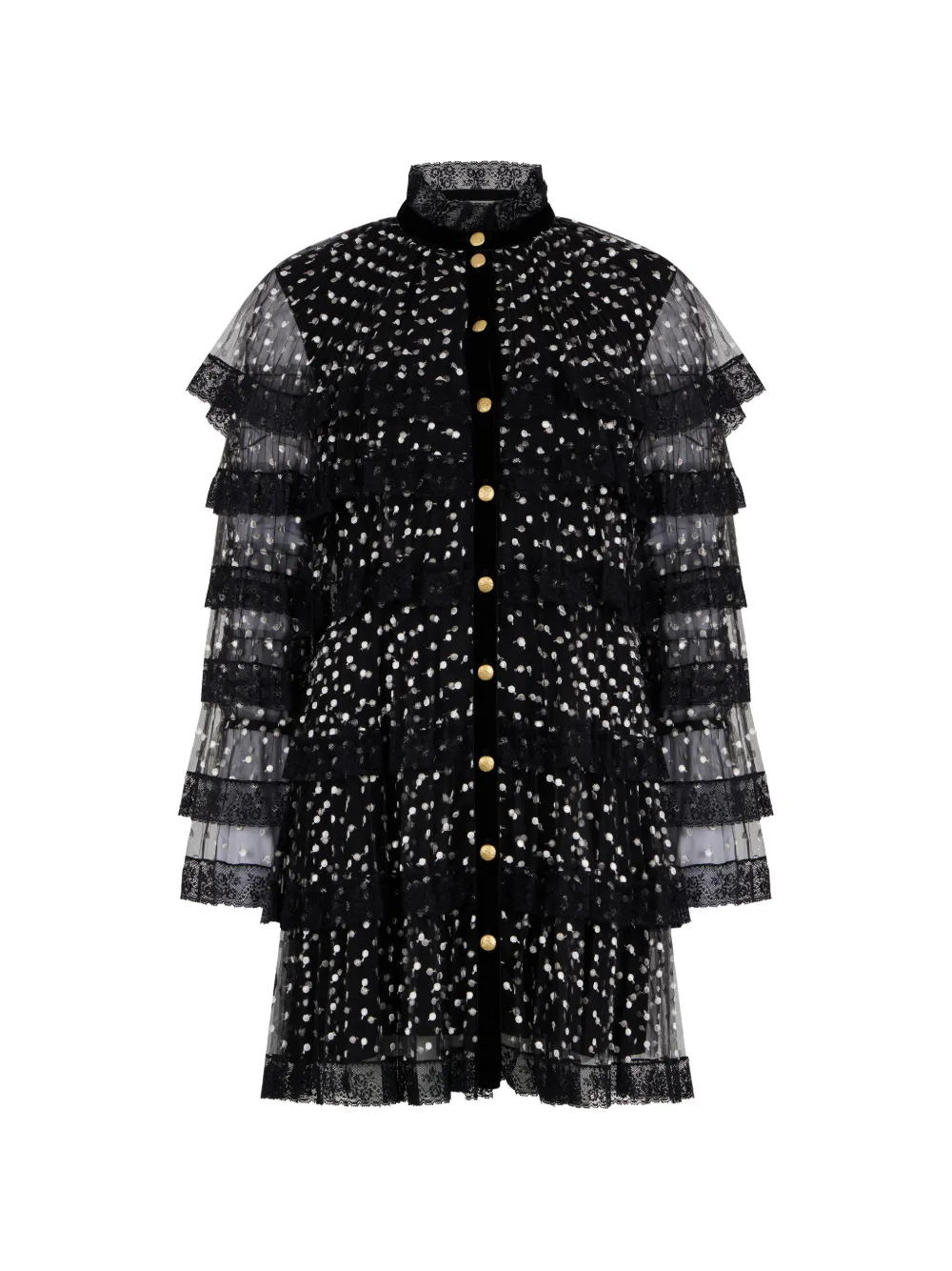 Philosophy Di Lorenzo Serafini Abito a pois - Nero