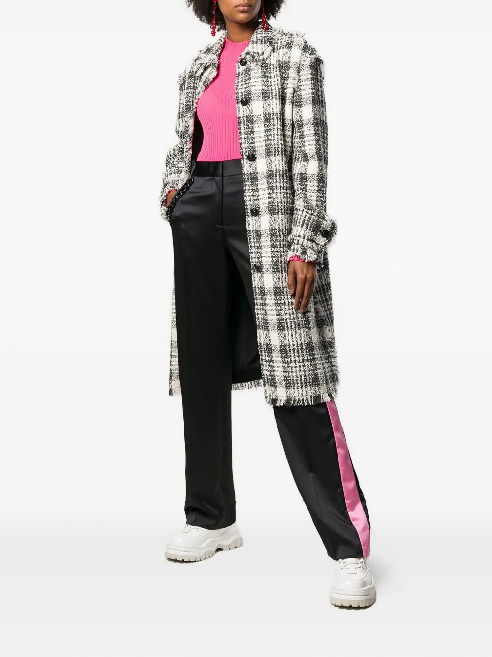 MSGM stripe-detail trousers | Straight-Leg Pants | Image 2