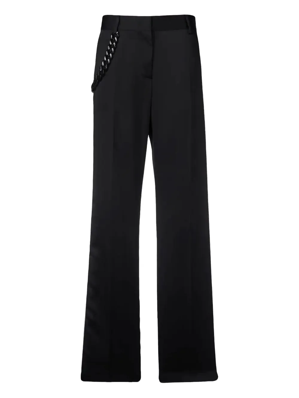 MSGM stripe-detail trousers | Black | Image 1
