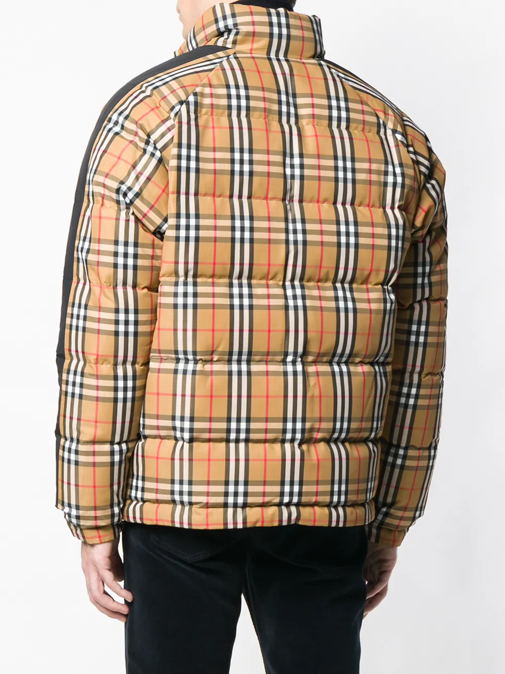 burberry house check puffer jacket