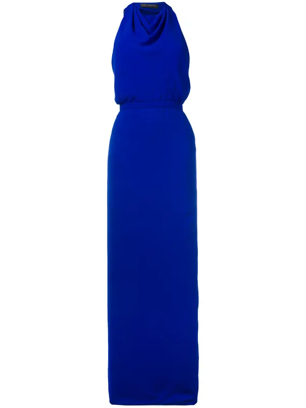 versace blue dress