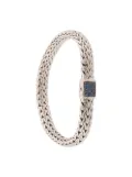 John Hardy Classic Chain 7.5mm sapphire pavé bracelet - Silver