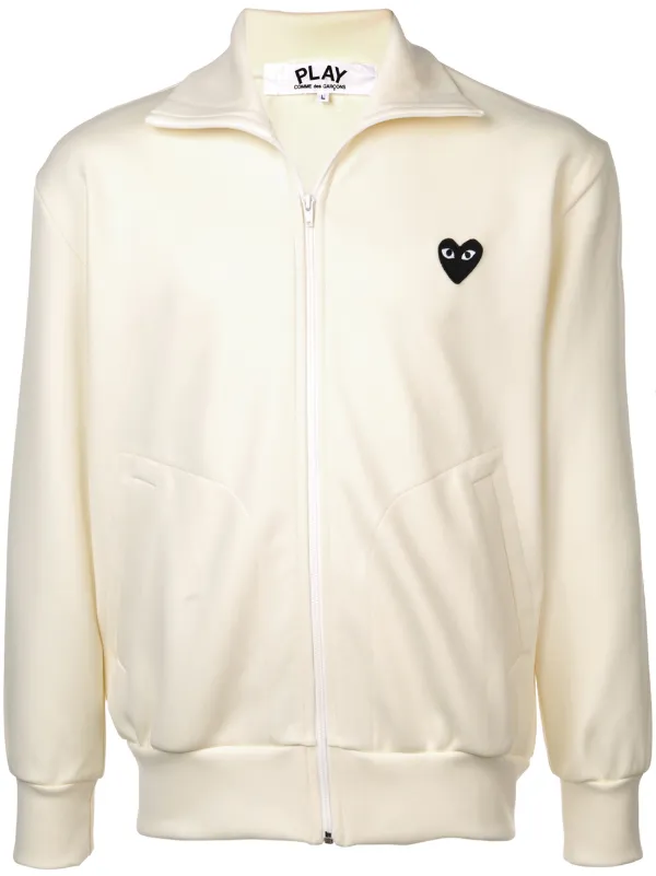 Comme Des Garçons Play Heart Logo Track Jacket - Farfetch