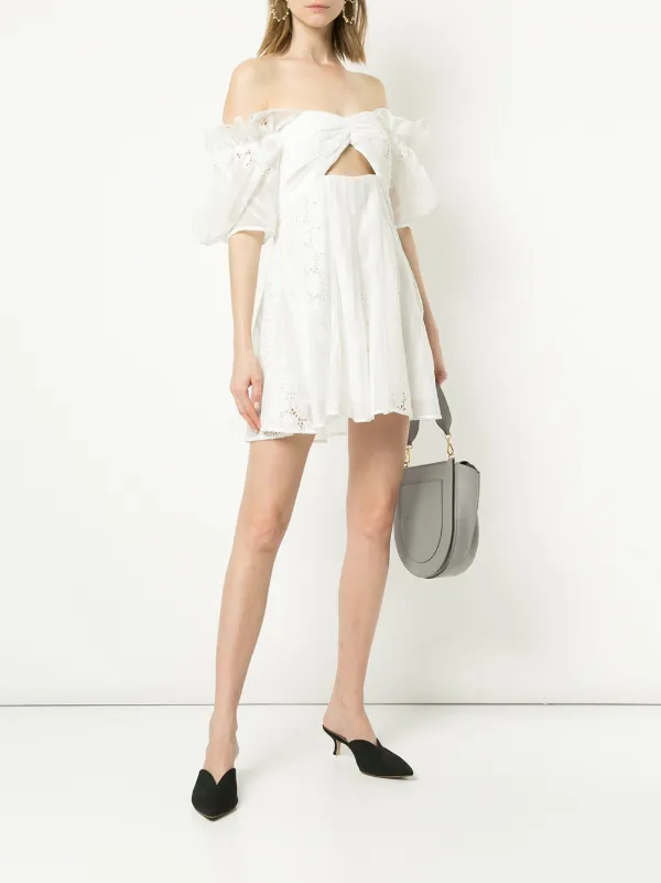 alice mccall sunday rose dress white