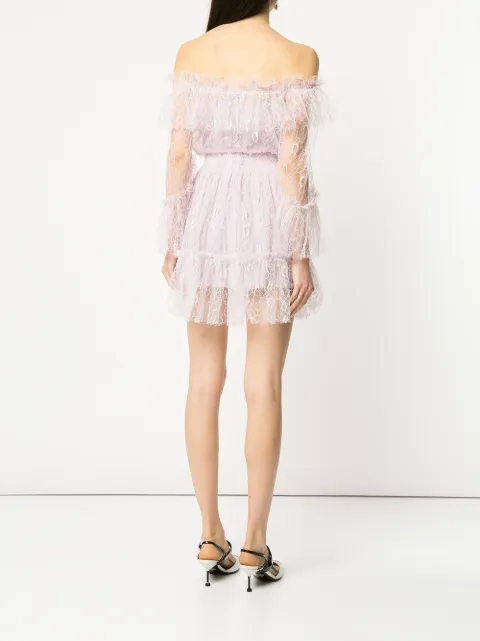 Alice Mccall Only Hope One Shoulder Mini Dress In Lilac ModeSens
