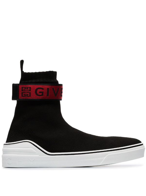 givenchy 4g webbing sandals in rubber