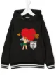 الصورة 1 من Dolce & Gabbana Kids كنزة بغطاء رأس