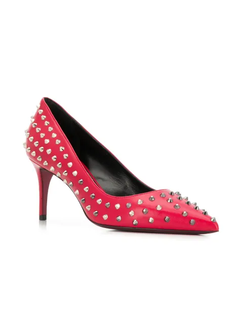 DEIMILLE DEIMILLE STUDDED PUMPS - RED