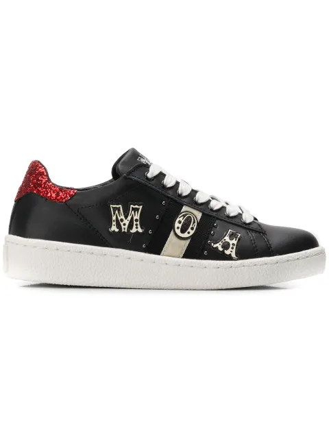 Click to view more detailed imagery on our partner's website Moa Master Of Arts Lace-up Sneakers - Black