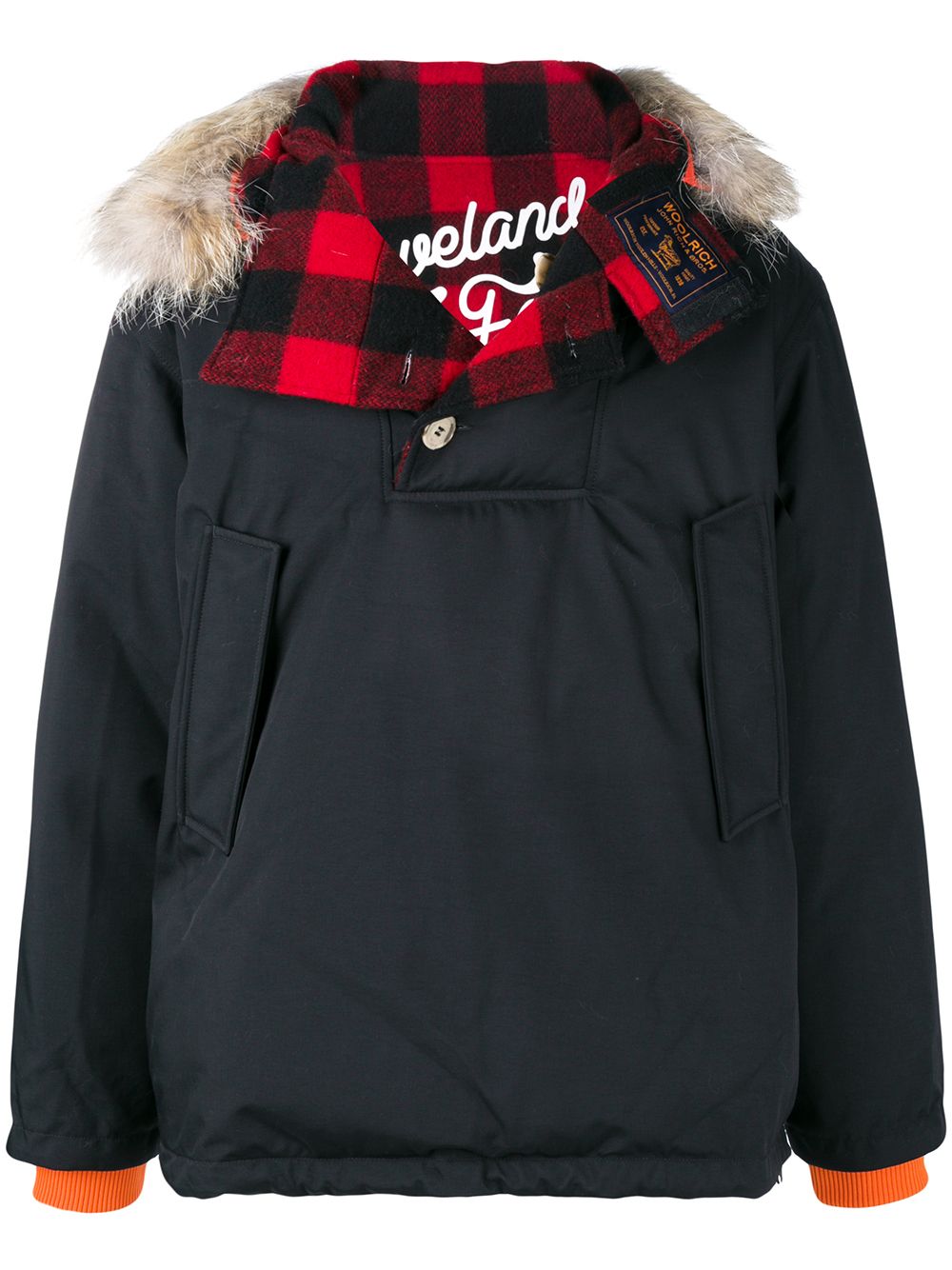 фото Woolrich двусторонняя парка WOOLRICH X GRIFFIN 'Atlantic '