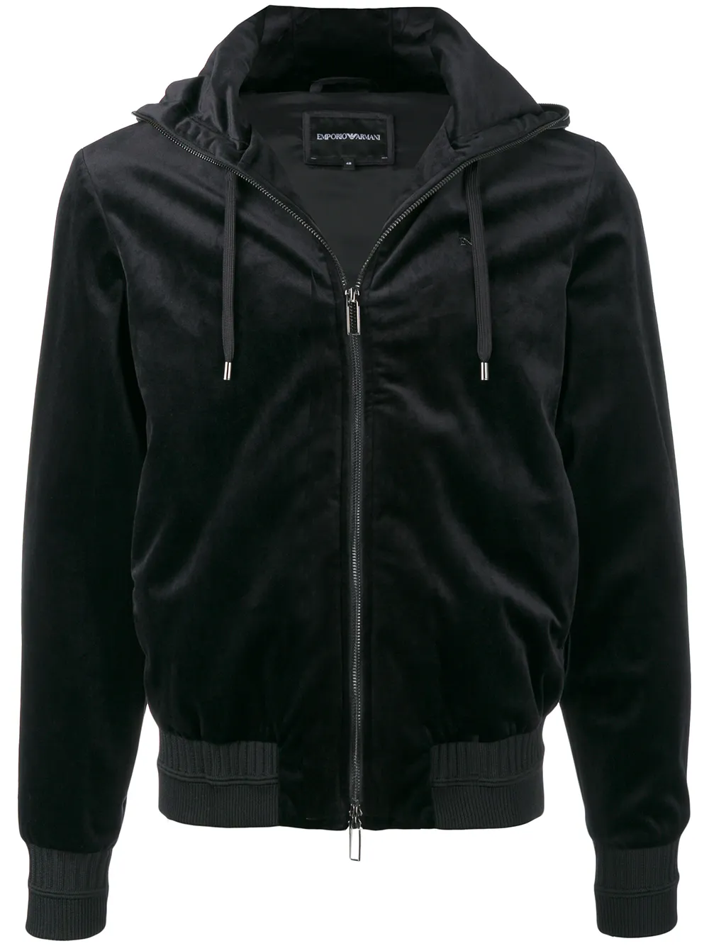armani velvet hoodie