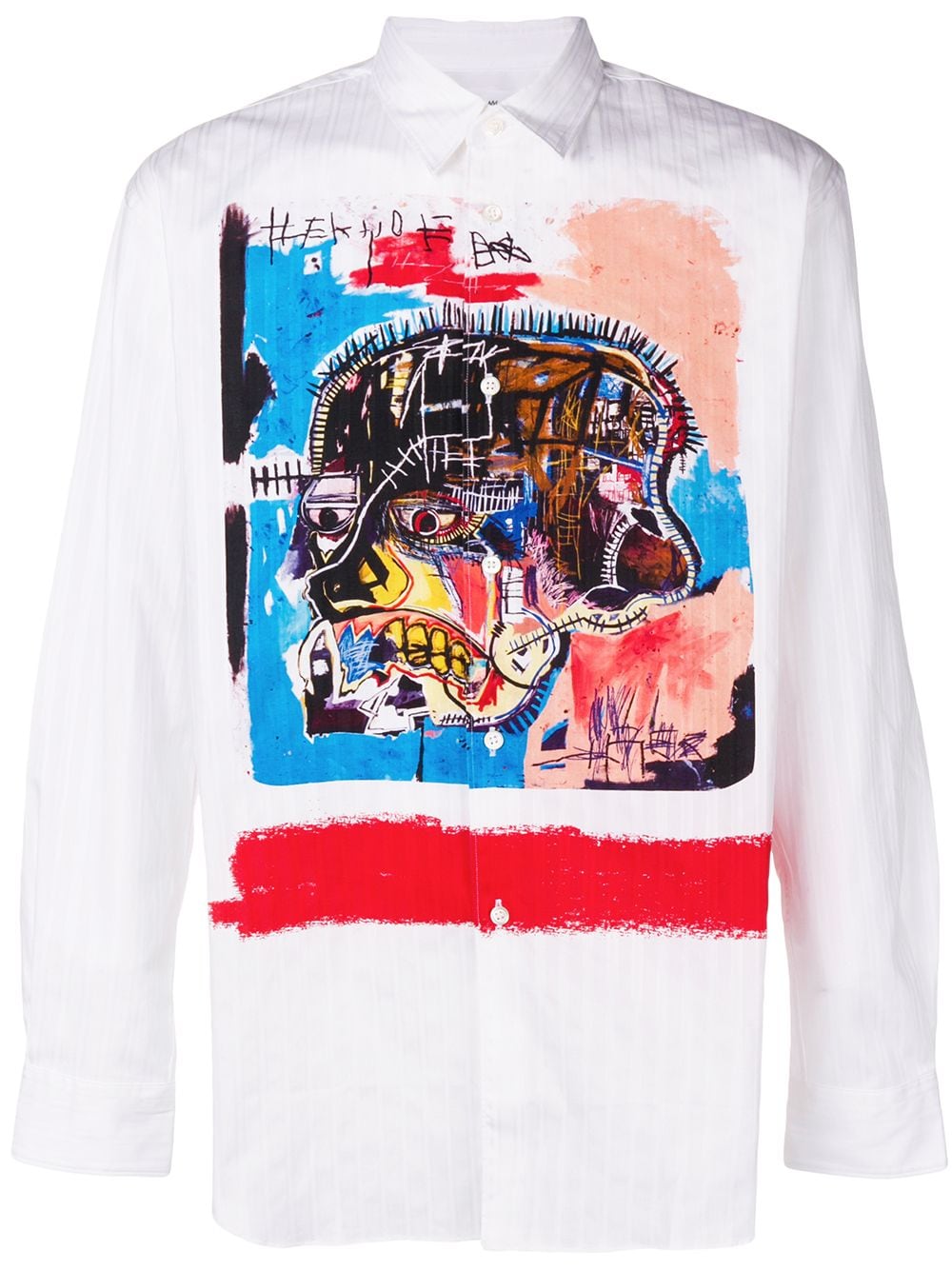 comme des garcons shirt basquiat